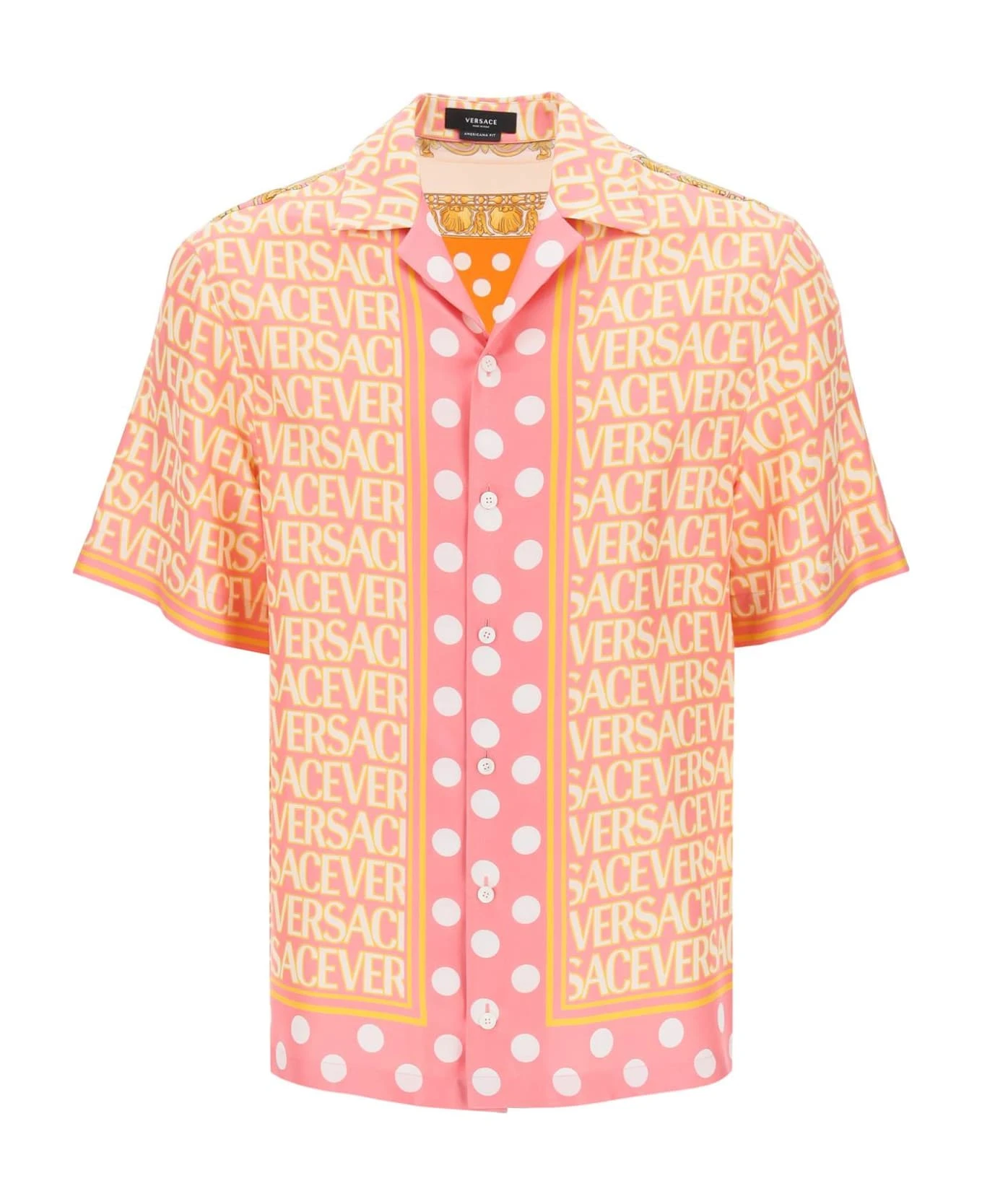 Versace Allover Silk Shirt