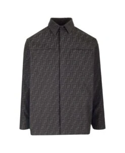 FENDI Black 'ff' Go-to Jacket