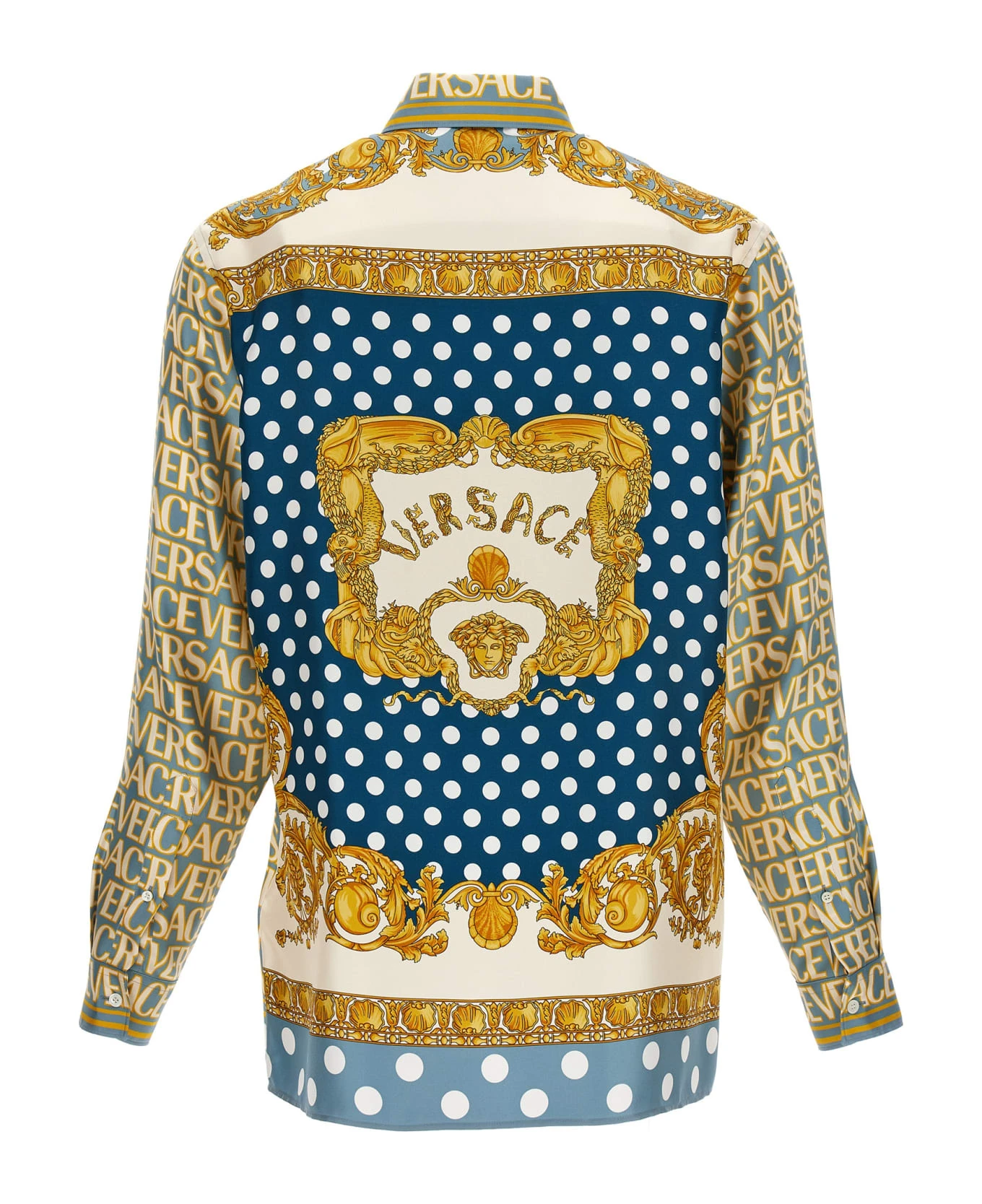 'versace Allover Polka Dot' Shirt With La Vacanza - Image 2