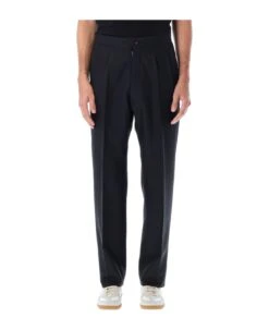 Maison Margiela Buckle Strap Detailed Pants