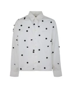Jacquemus La Chemise Papier Brodee