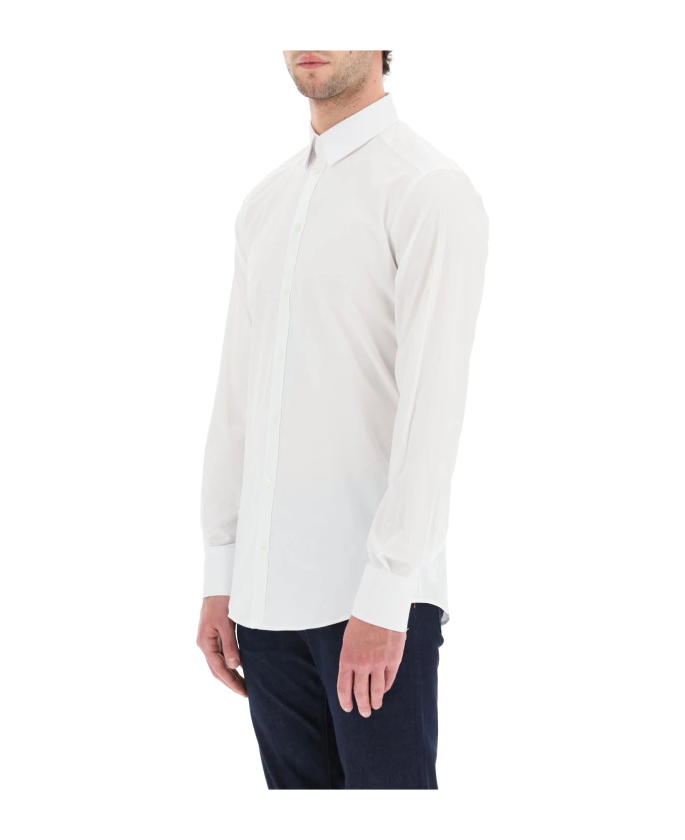 Dolce & Gabbana Gold Fit Poplin Shirt - Image 4