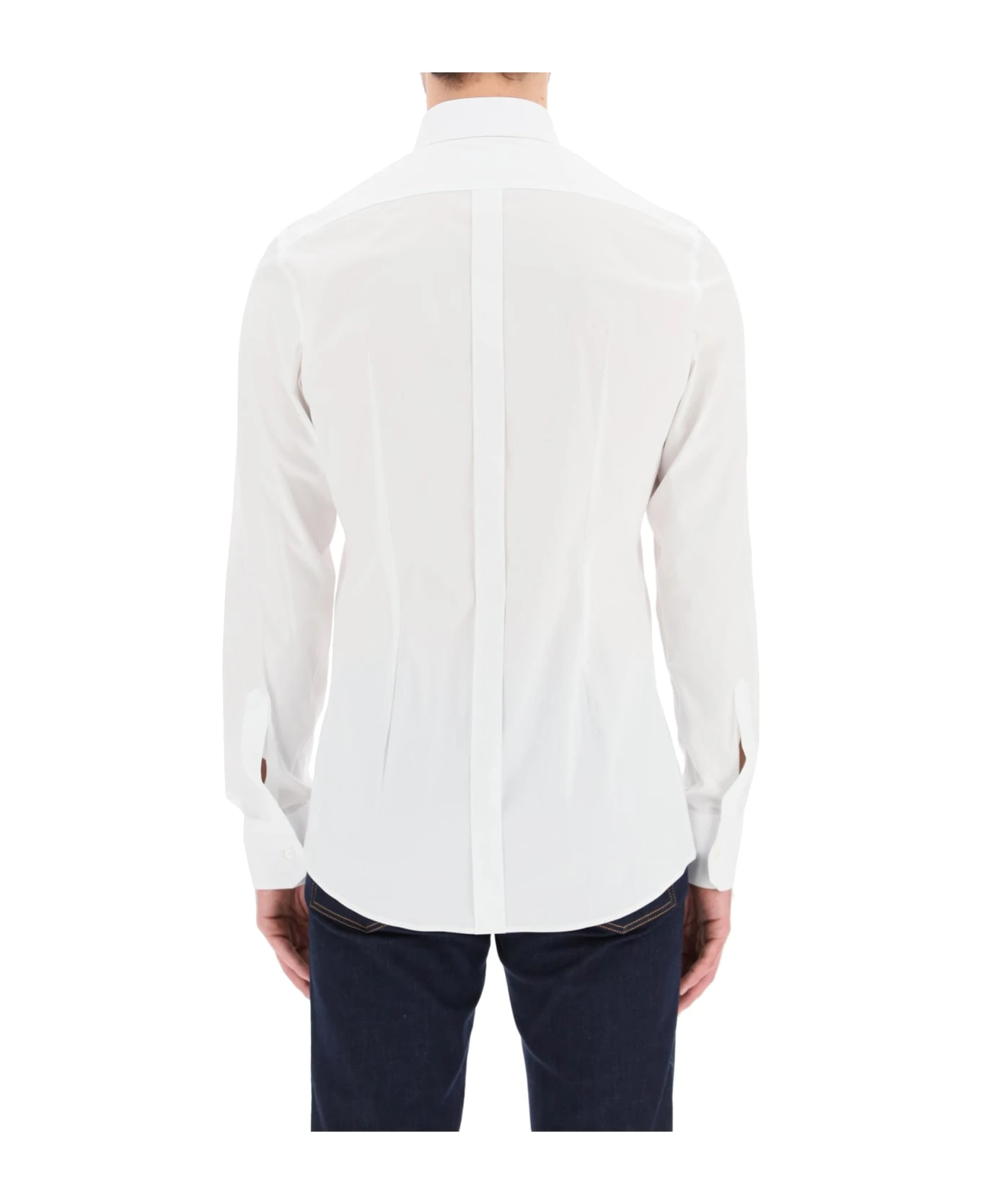 Dolce & Gabbana Gold Fit Poplin Shirt - Image 3