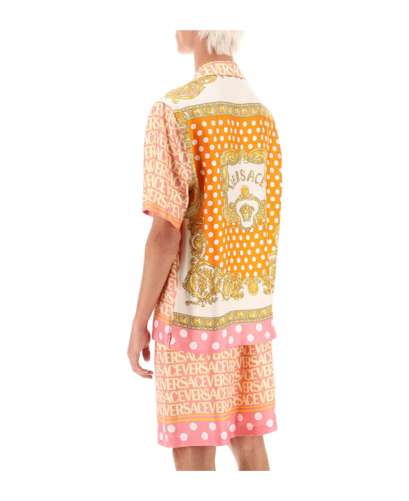 Versace Allover Silk Shirt - Image 3