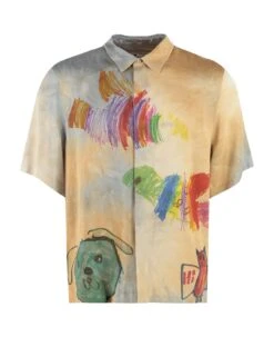 Off-White Viscose Jersey Shirt