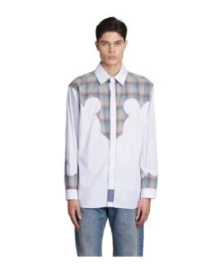 Maison Margiela Shirt In White Cotton