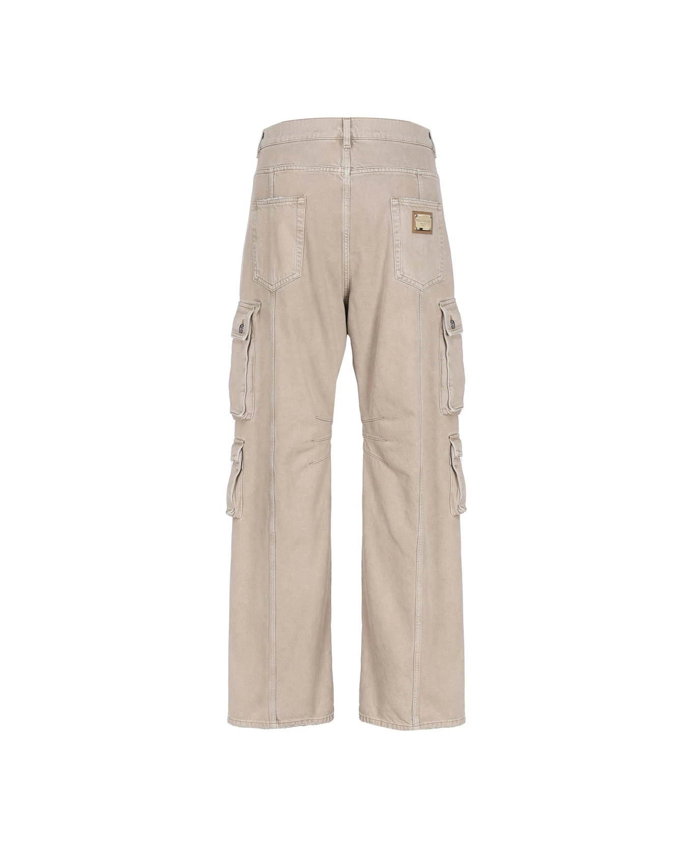 Dolce & Gabbana Multi-pocket Cargo Jeans In Stretch Denim - Image 3