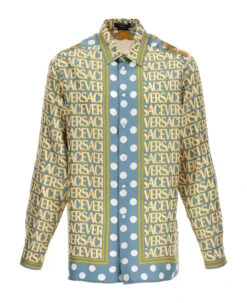 'versace Allover Polka Dot' Shirt With La Vacanza