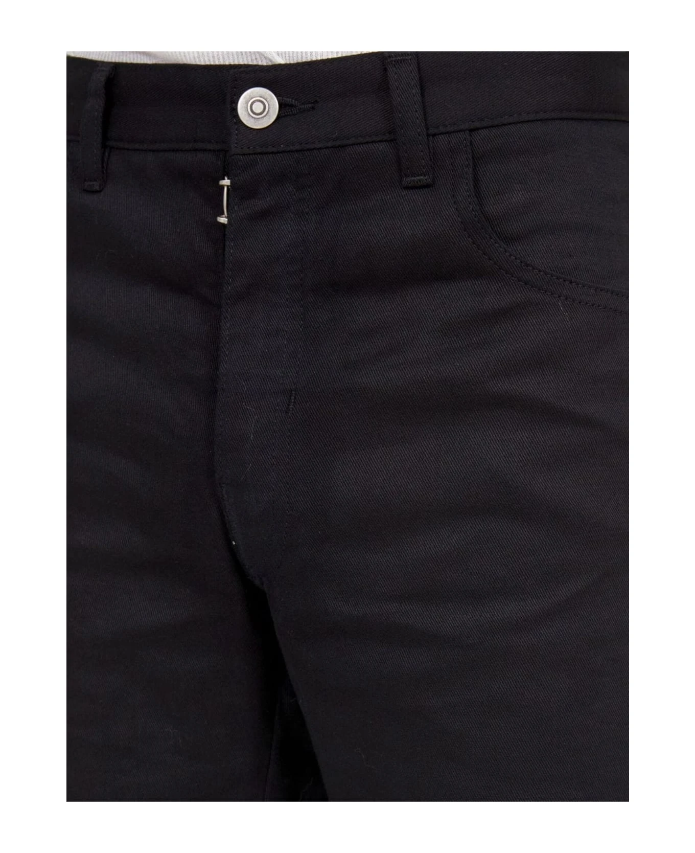 Maison Margiela Black Cotton Blend Denim Jeans - Image 3