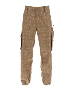 Versace Allover Cargo Pants
