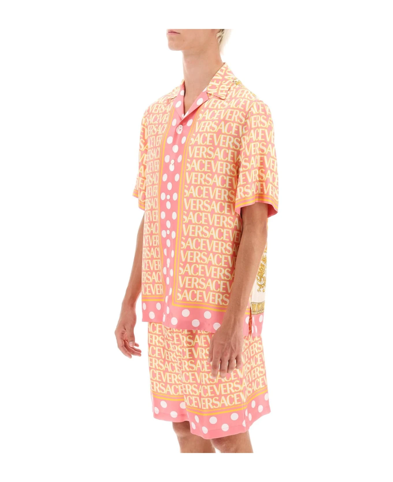 Versace Allover Silk Shirt - Image 4