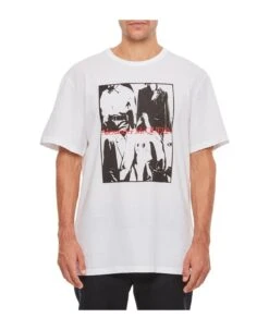 Alexander McQueen Cotton Printed T-shirt