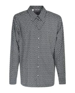 Dolce & Gabbana Monogram Long-sleeved Shirt
