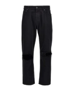 Balenciaga Cutout Detail Jeans