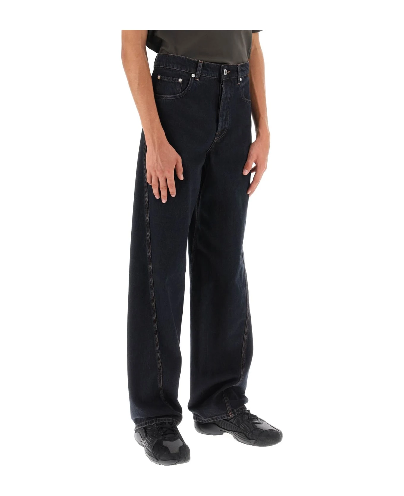 Lanvin Baggy Jeans With Twisted Seams - Image 2
