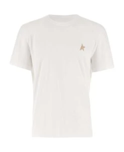Golden Goose Cotton T-shirt With Star
