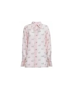 Maison Margiela All-over Motif Printed Buttoned Shirt