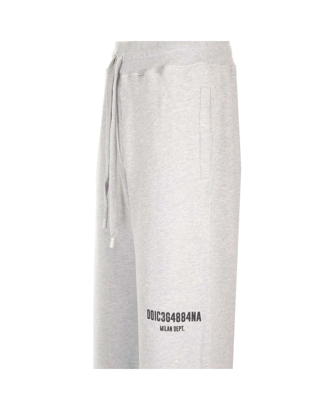 Dolce & Gabbana Wide Leg Sweat Pants - Image 3