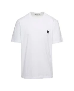Golden Goose Star M's Regular T-shirt/ Small Star/ Blackboard